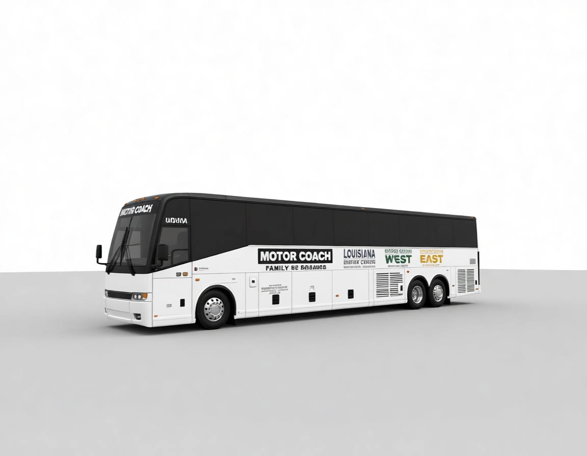 Motor Coach Bus Model free 3D printable STL