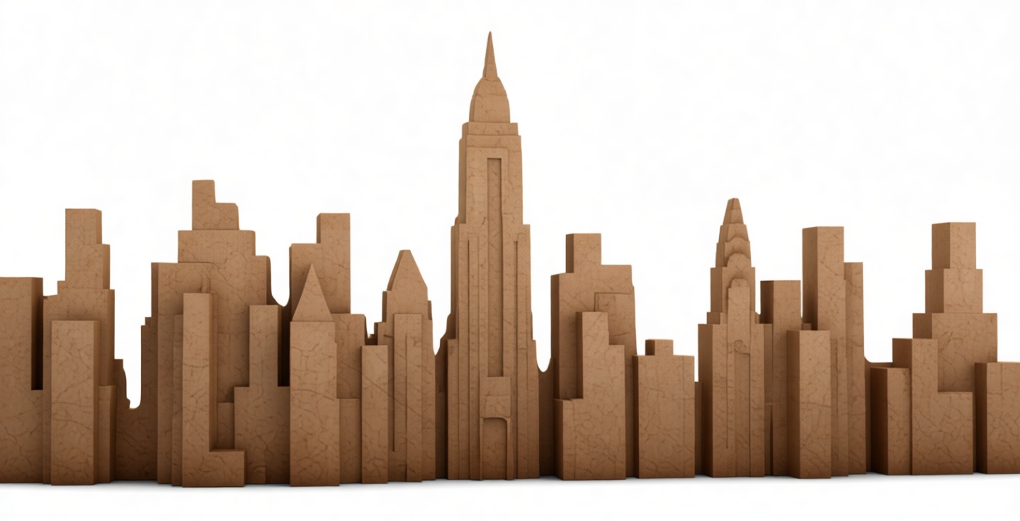 New York Skyline Model free 3D printable STL