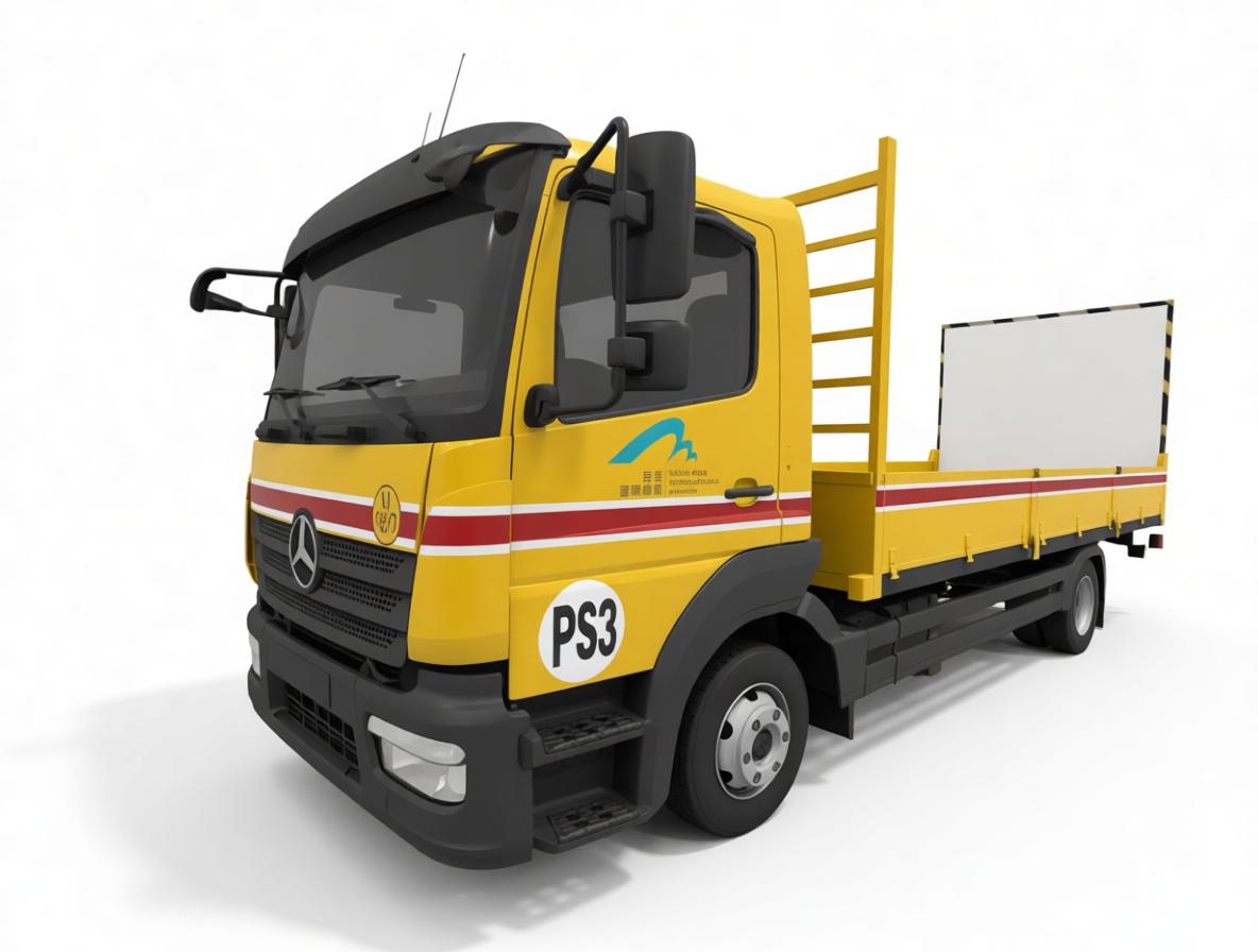 Mercedes-Benz Atego Truck Model free 3D printable STL