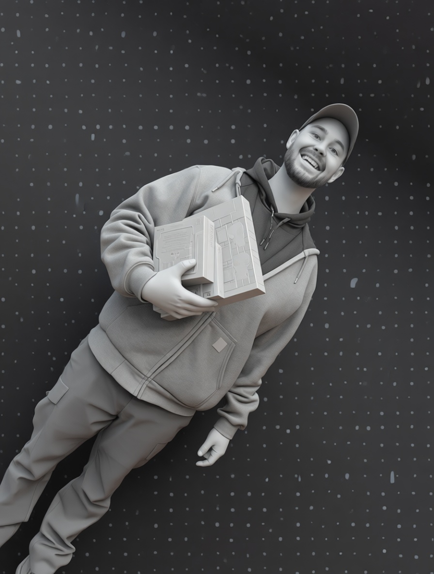 Casual Man Figurine free 3D printable STL