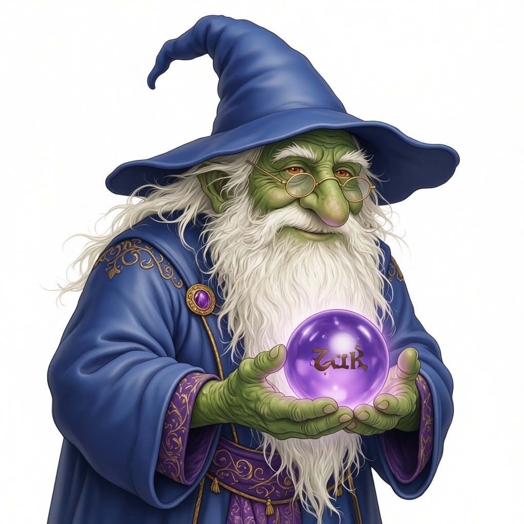 Green Wizard Figurine free 3D printable STL