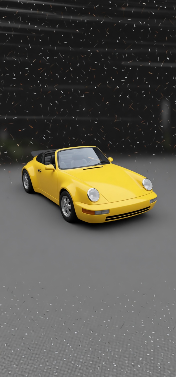 Porsche 911 Targa 964 Model free 3D printable STL