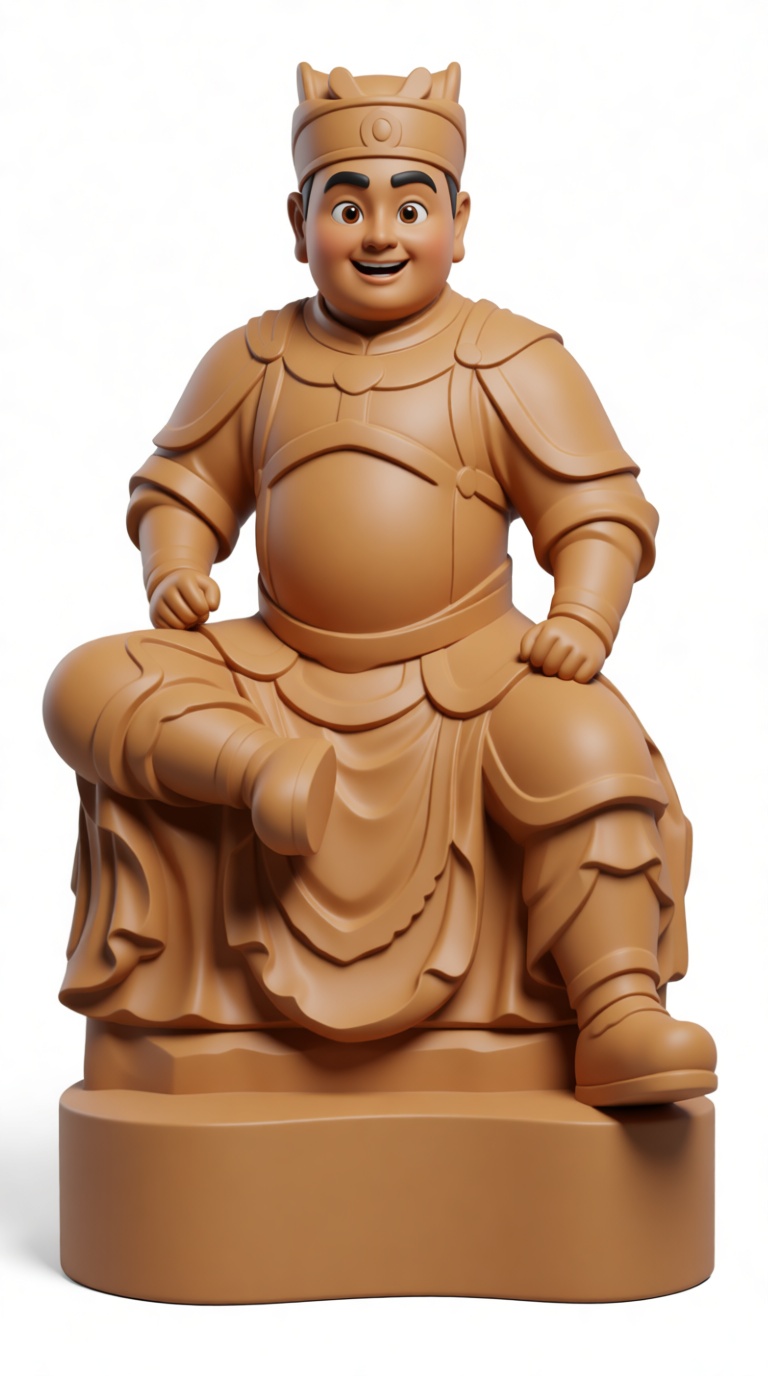 Maitreya Buddha Statue free 3D printable STL