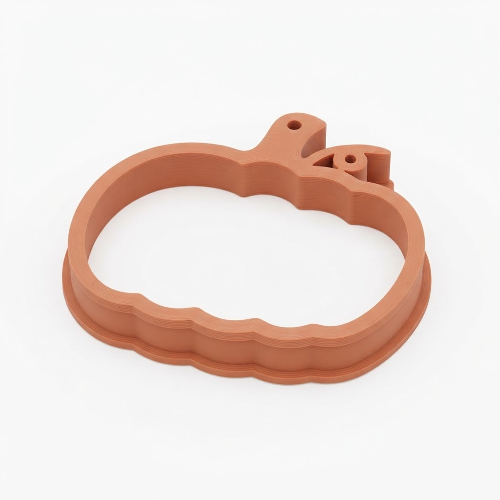 Pumpkin Cookie Cutter free 3D printable STL