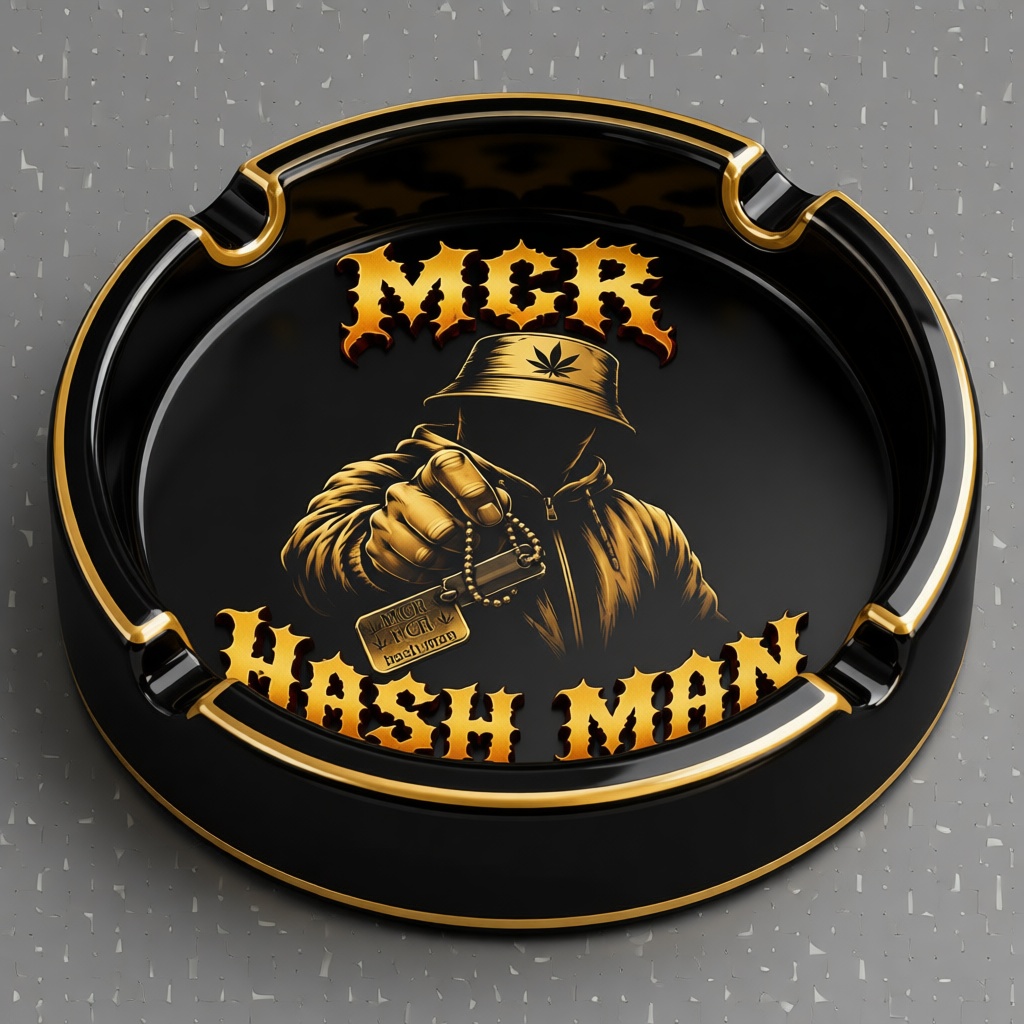 MGR Hash Man Ashtray free 3D printable STL