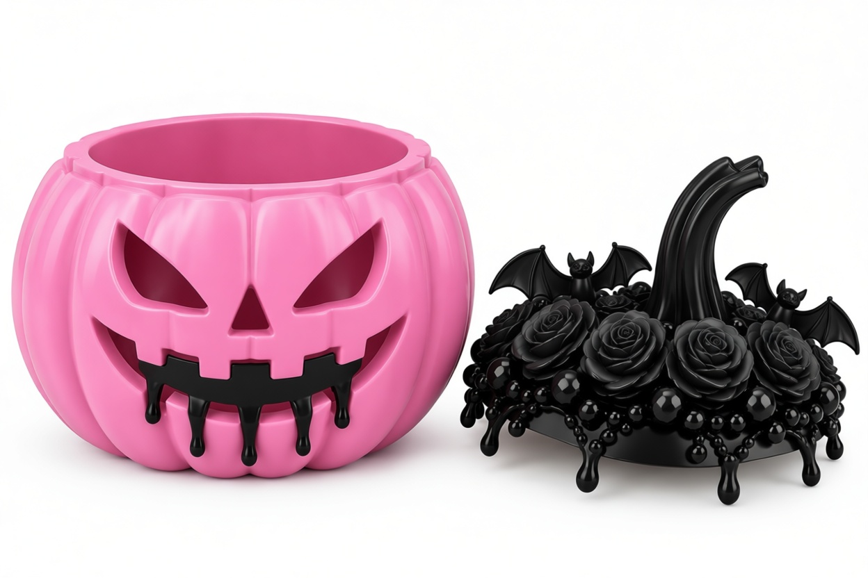 Jack-o'-Lantern Candy Bowl free 3D printable STL