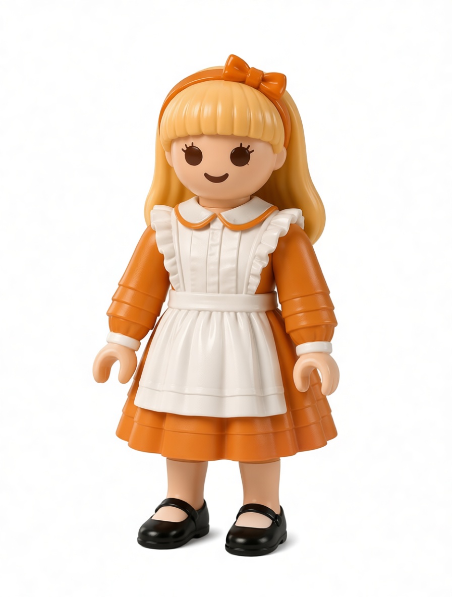 Playmobil Girl Figurine free 3D printable STL