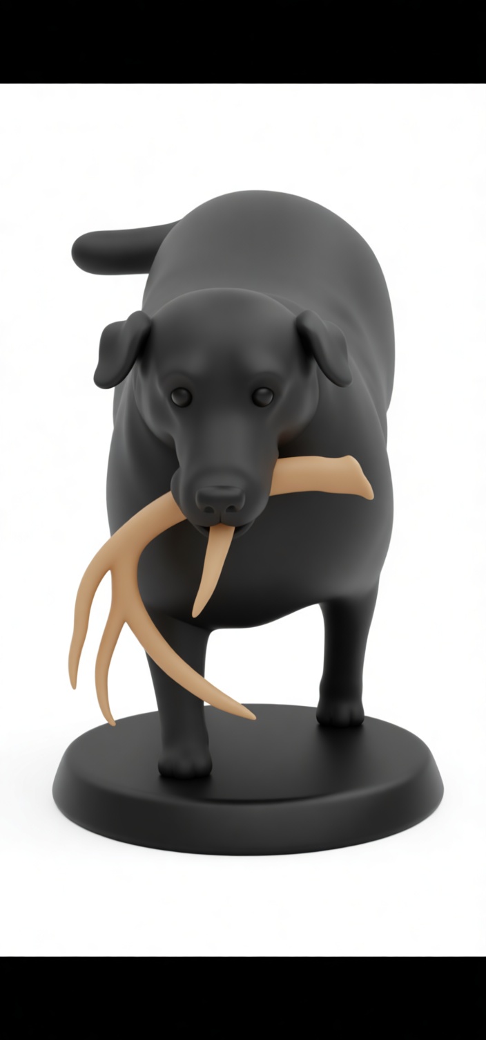 Labrador Retriever Figurine free 3D printable STL