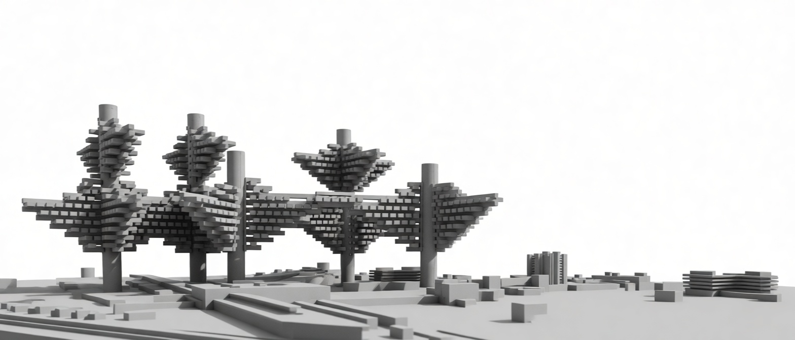 Habitat 67 Model free 3D printable STL