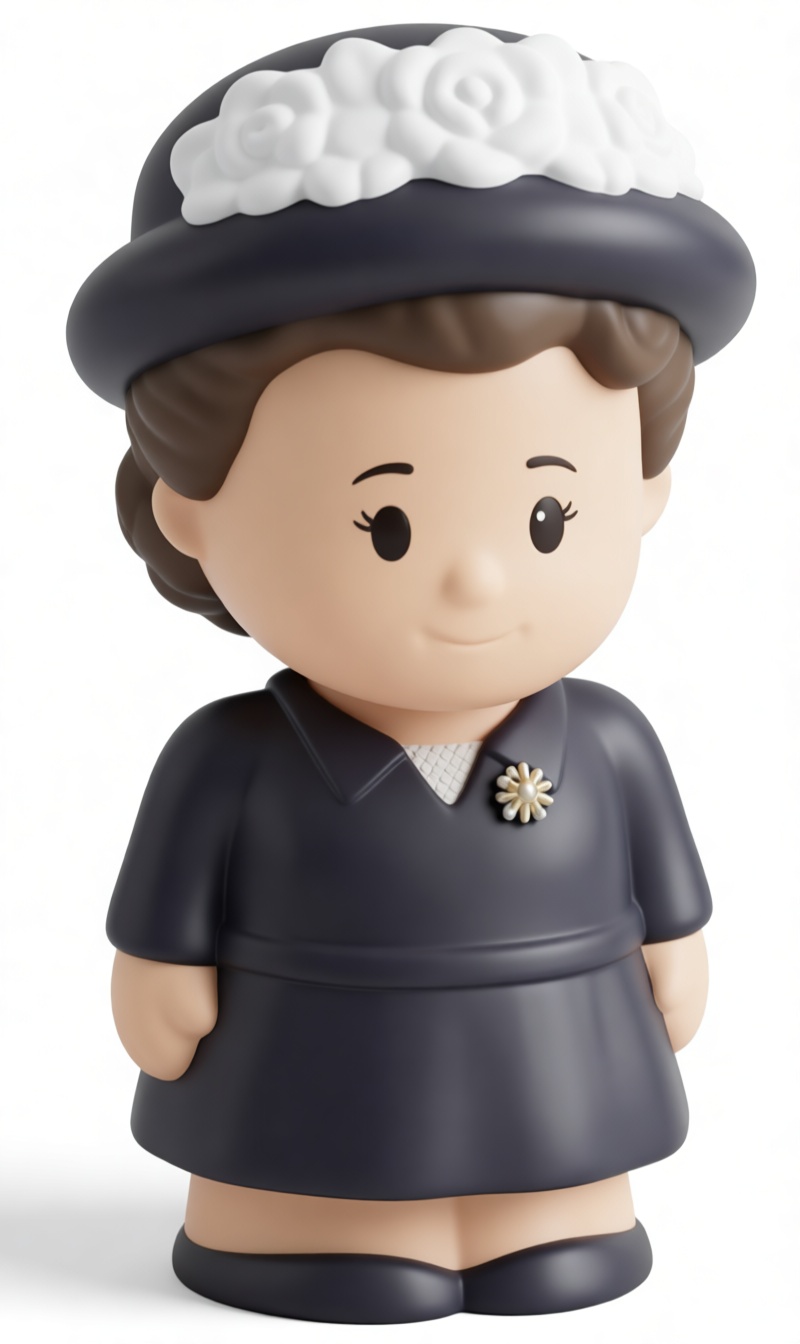 Queen Elizabeth II Figurine free 3D printable STL