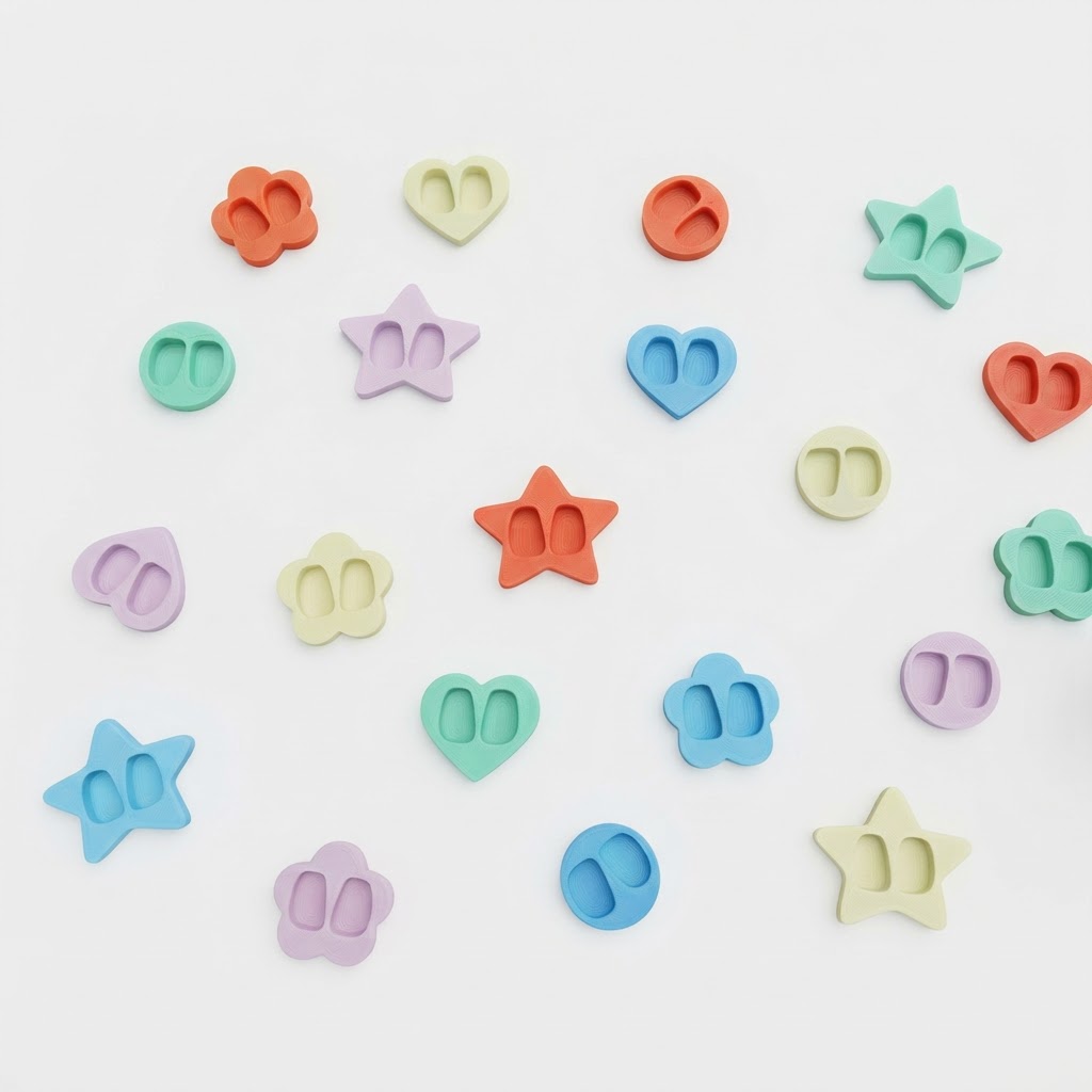 Interlocking Puzzle Pieces free 3D printable STL