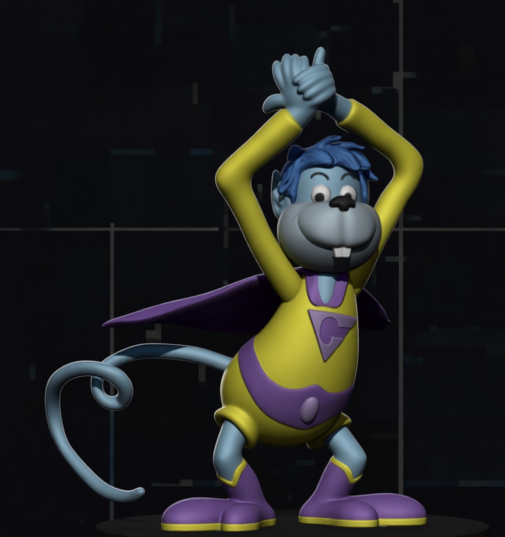 Danger Mouse Figurine free 3D printable STL