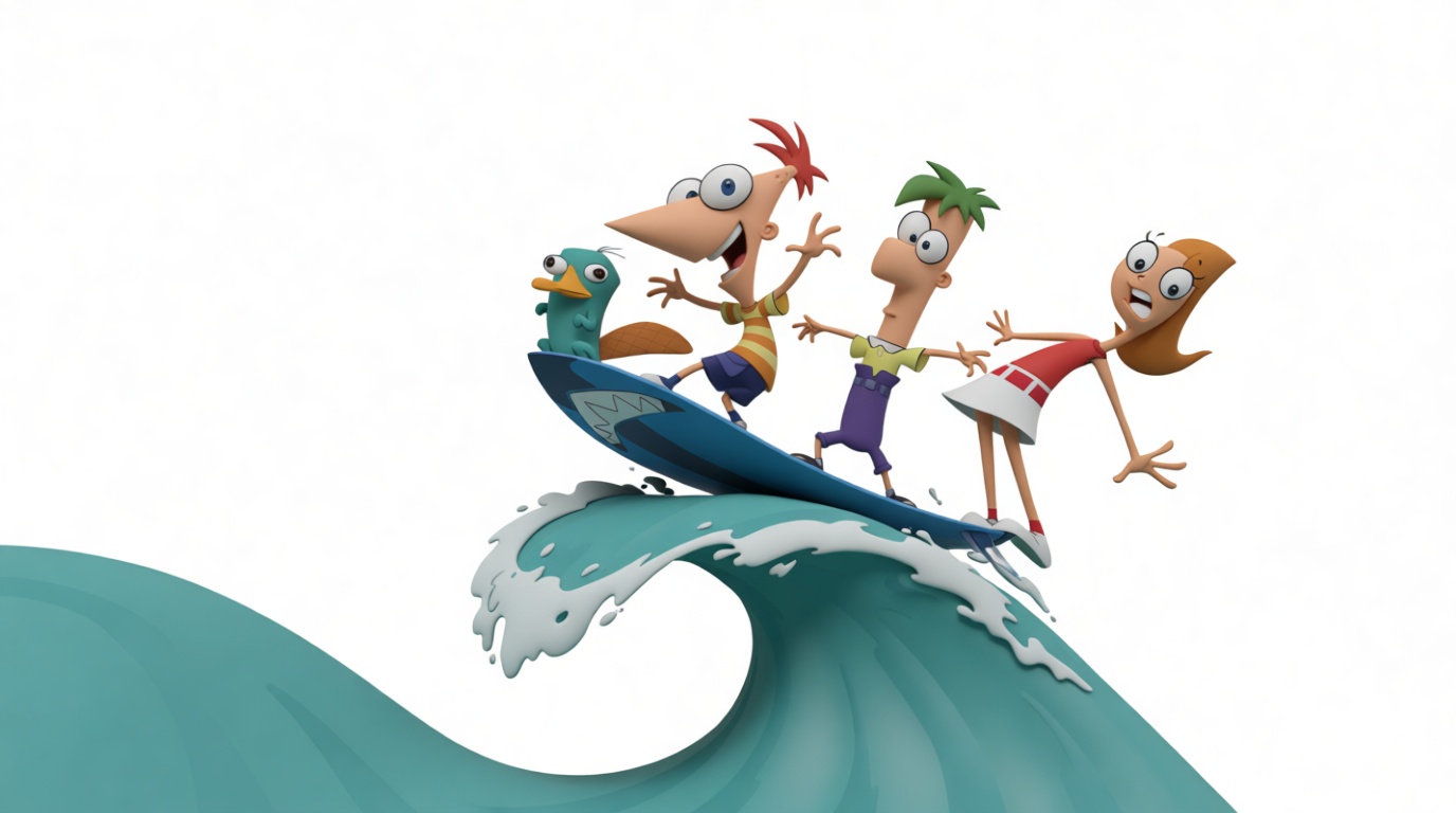 Phineas and Ferb Figurines free 3D printable STL