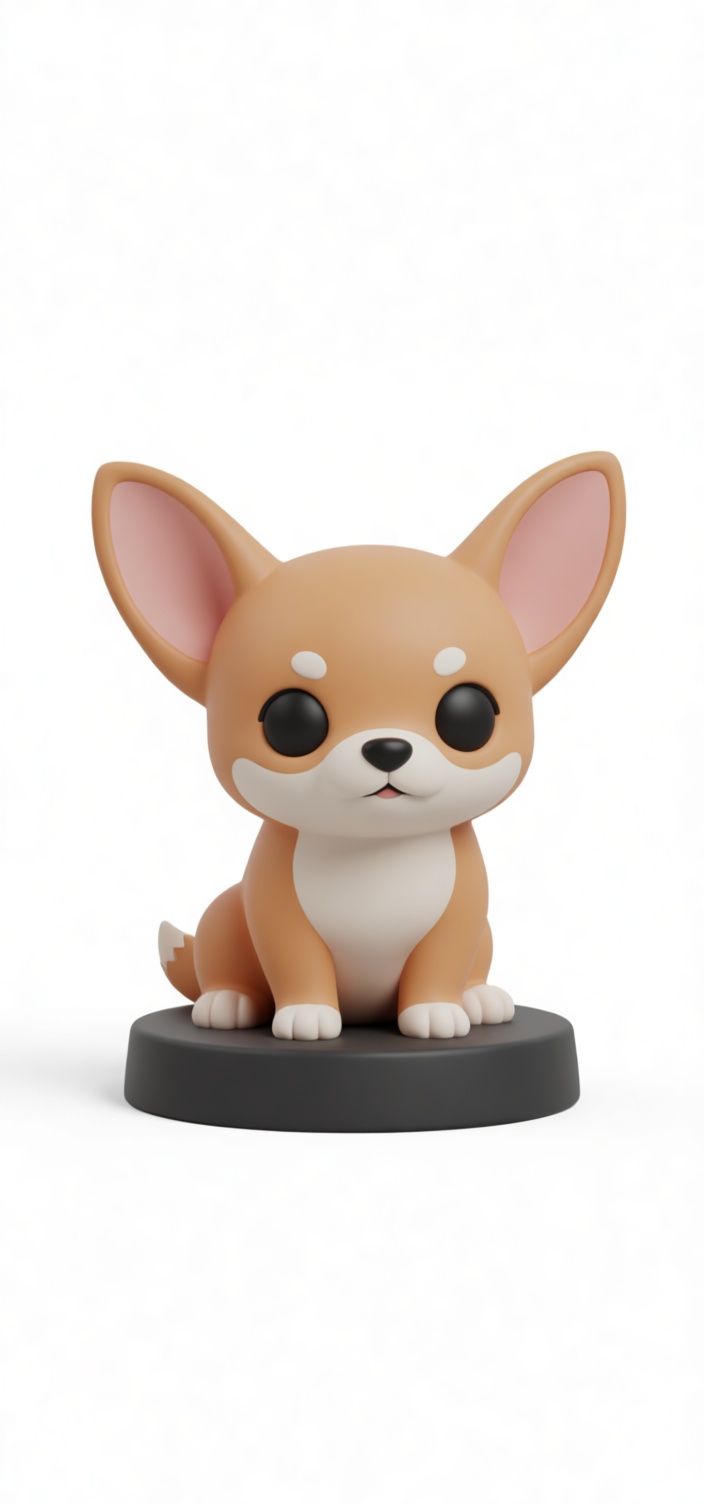 Corgi Dog Figurine free 3D printable STL