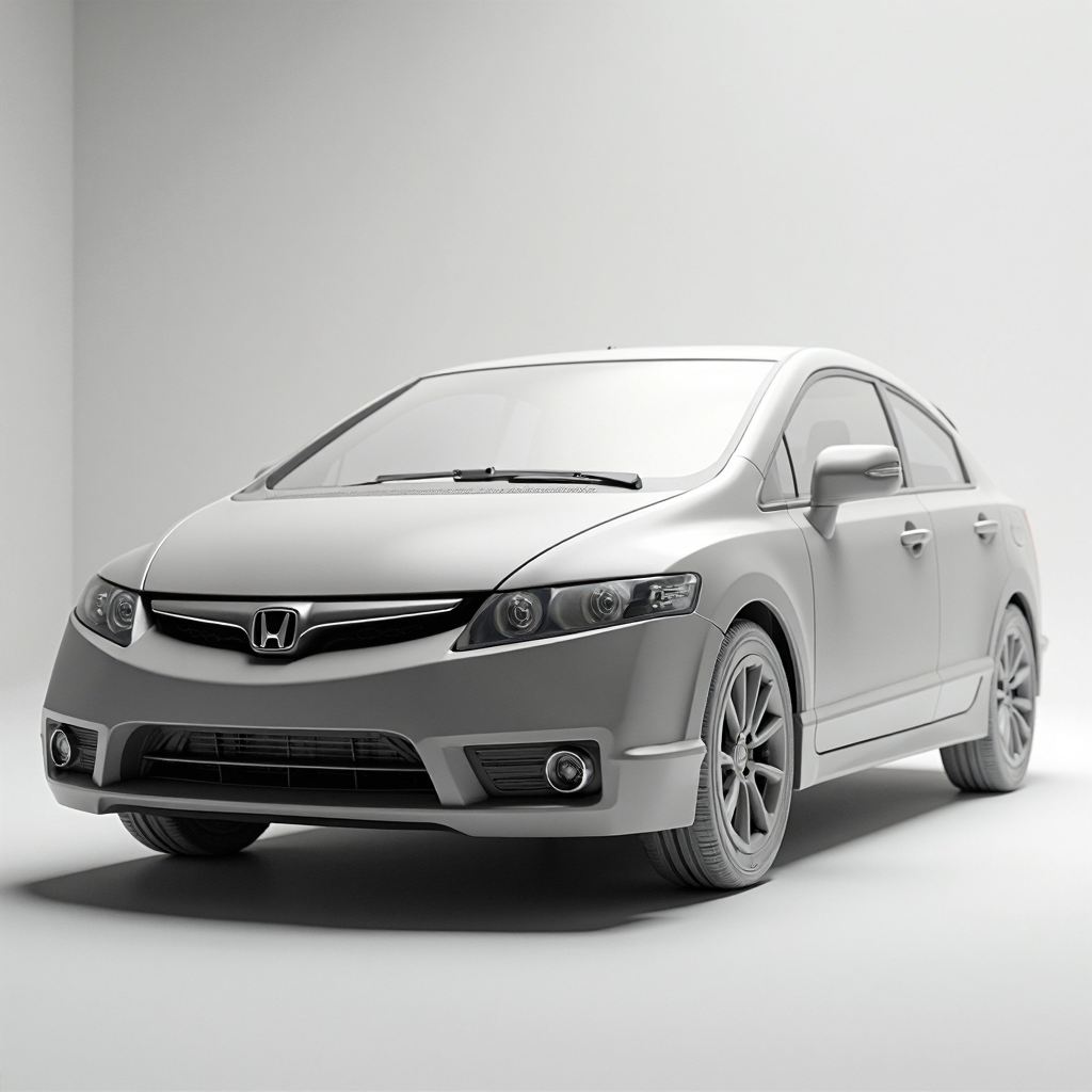 2009 Honda Civic FD6 Model free 3D printable STL