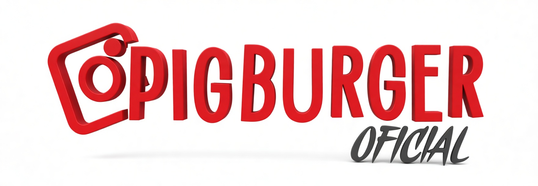 Pigburger Logo Sculpture free 3D printable STL