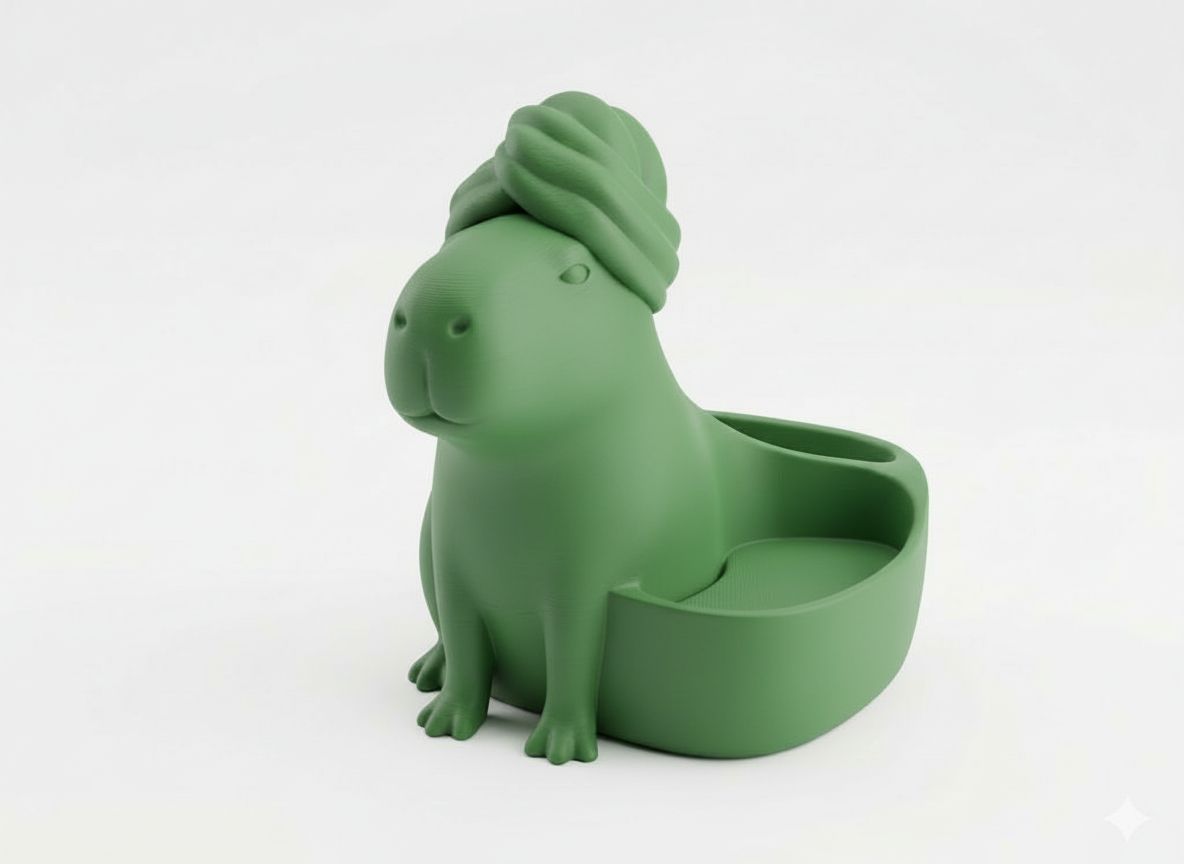 Capybara Planter free 3D printable STL