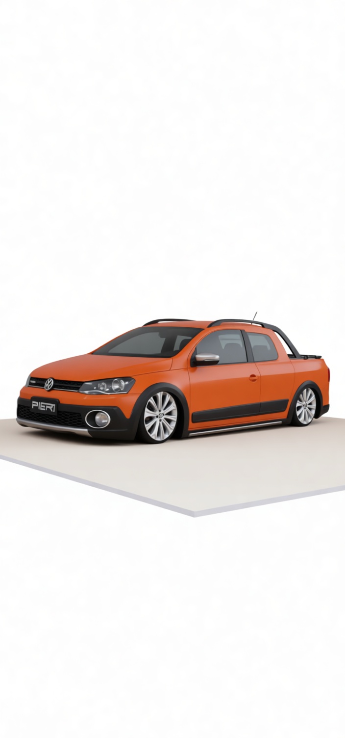 Volkswagen Saveiro Pickup Model free 3D printable STL