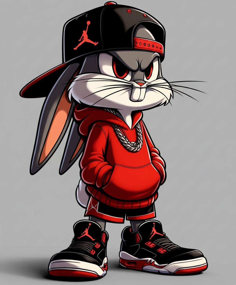 Stylish Cartoon Bunny free 3D printable STL