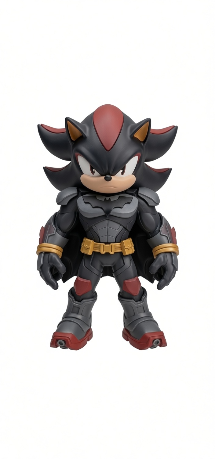 Shadow the Hedgehog Figurine free 3D printable STL