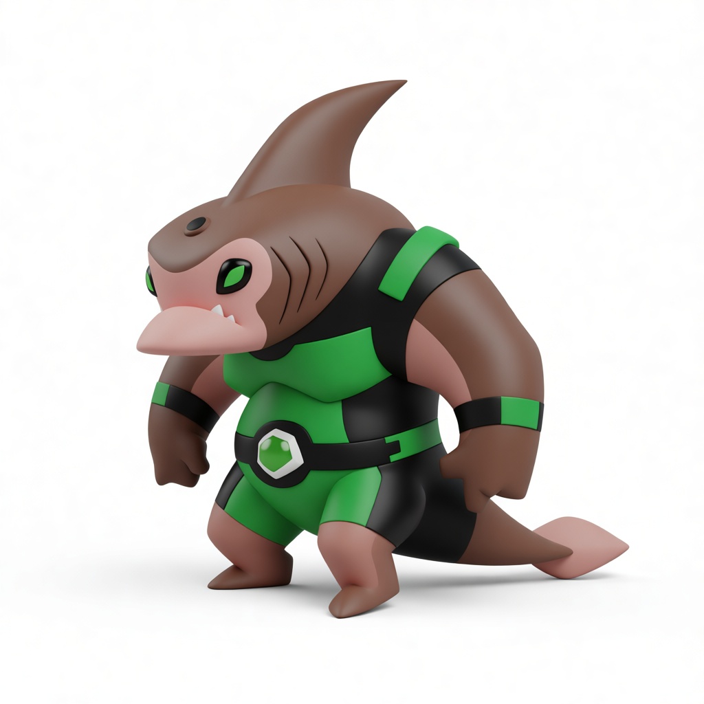 Ripjaws Ben 10 Figurine free 3D printable STL