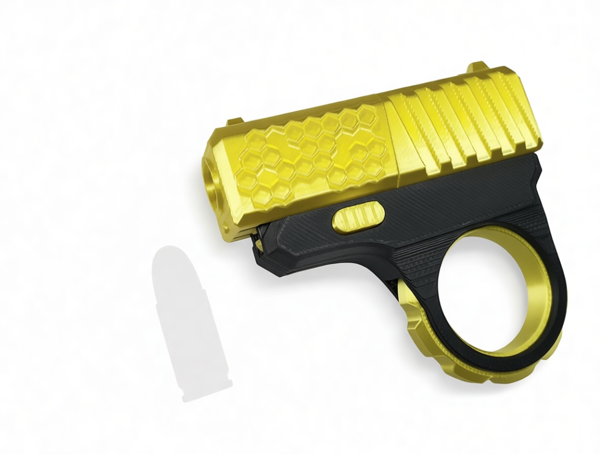 Finger Ring Pistol Model free 3D printable STL