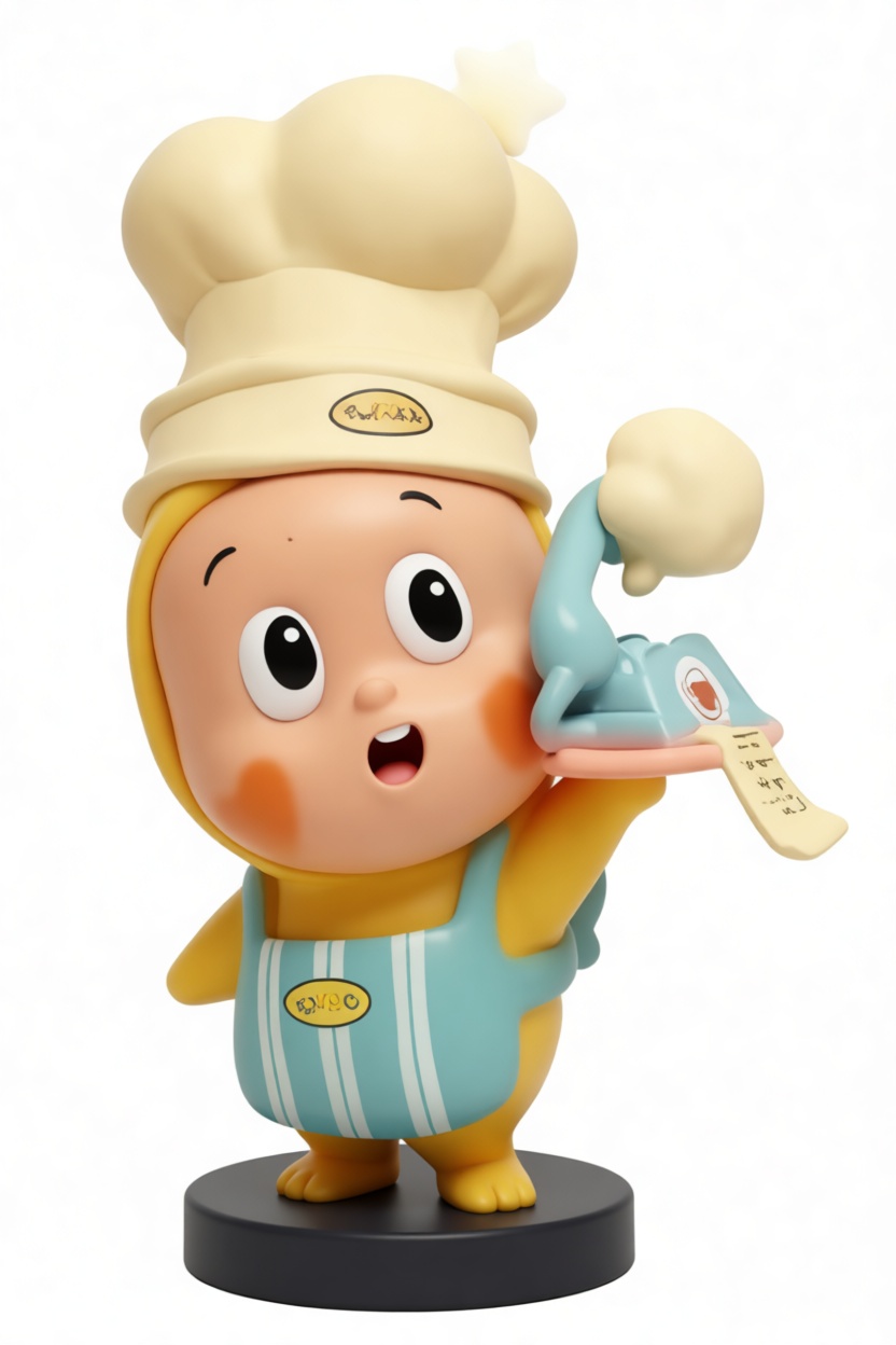 Cute Chef Figurine free 3D printable STL