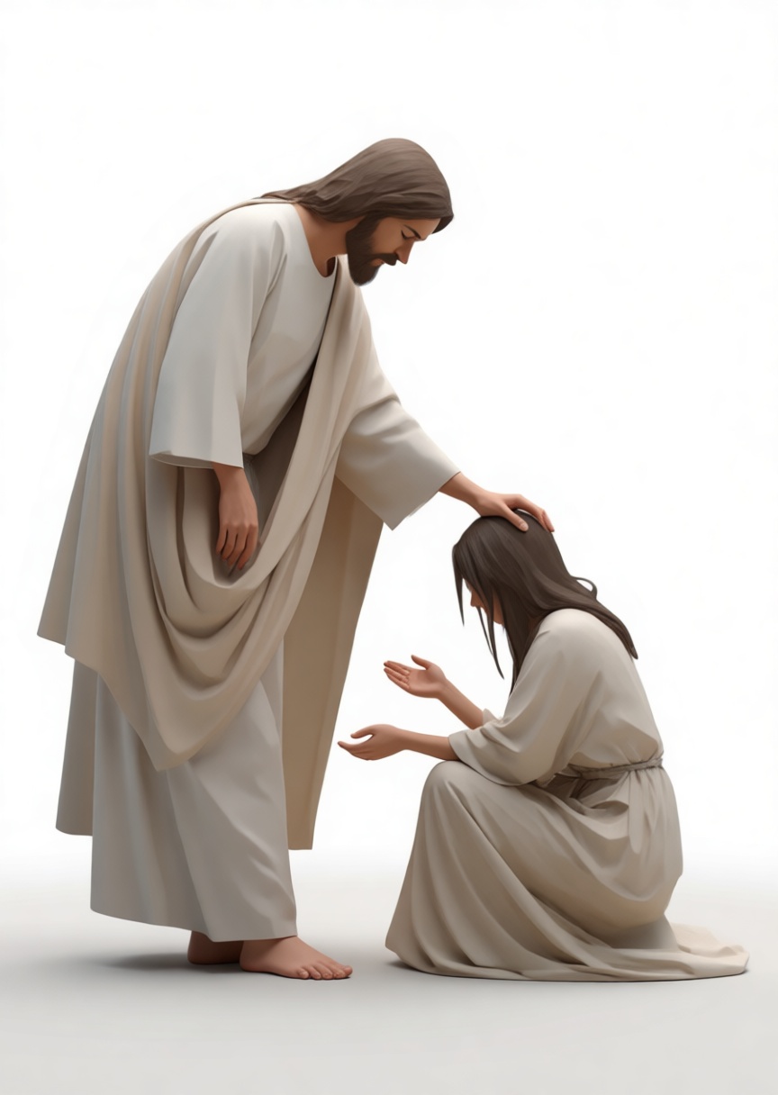 Jesus Blessing Figurine free 3D printable STL