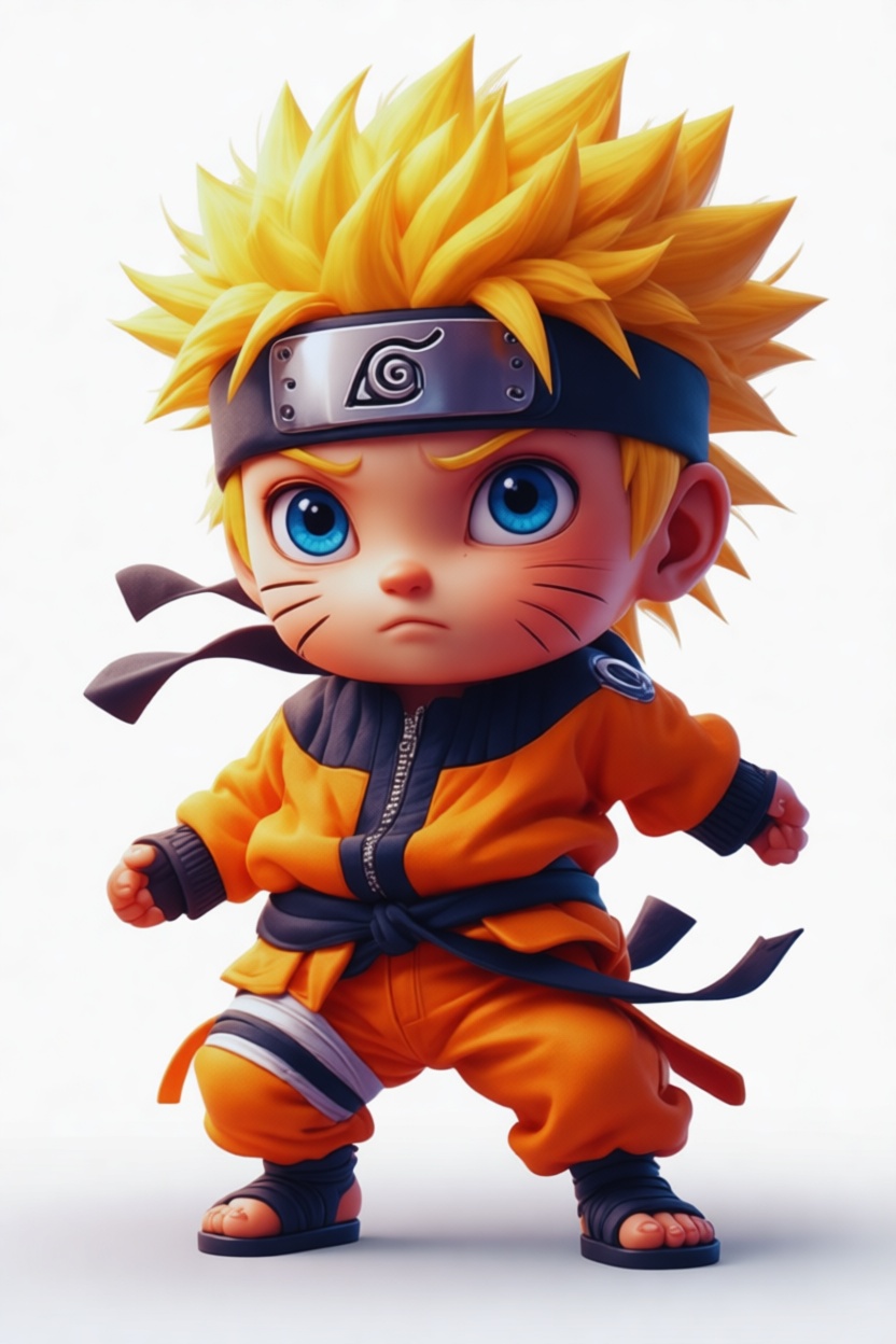 Naruto Uzumaki Figurine free 3D printable STL