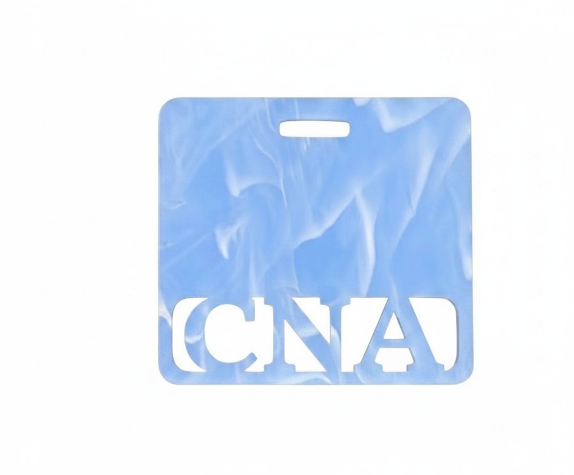 CNA Badge Tag free 3D printable STL