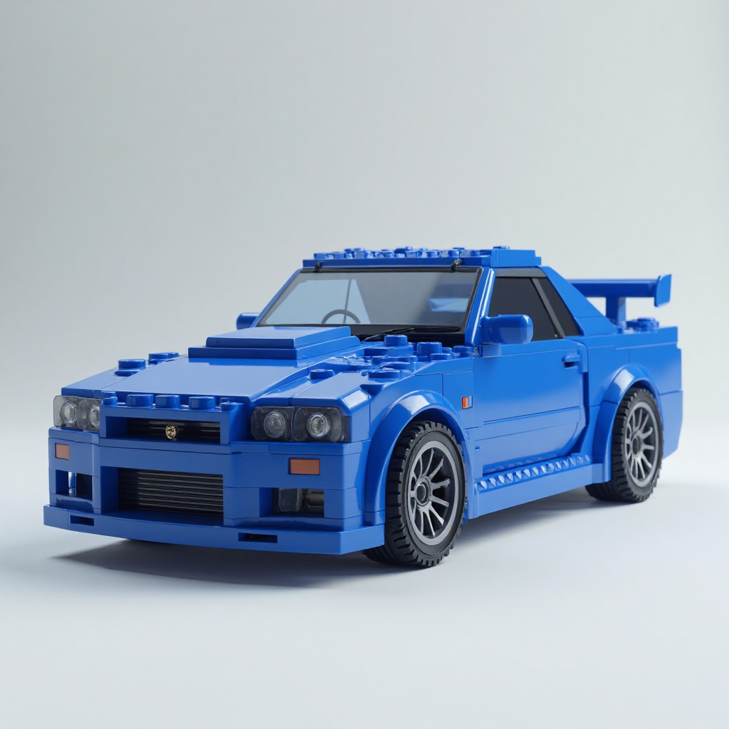 Nissan Skyline R34 Model free 3D printable STL