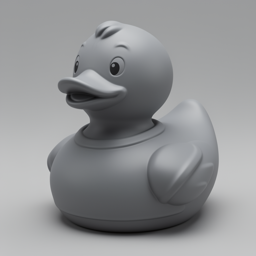 Rubber Duck Figurine free 3D printable STL