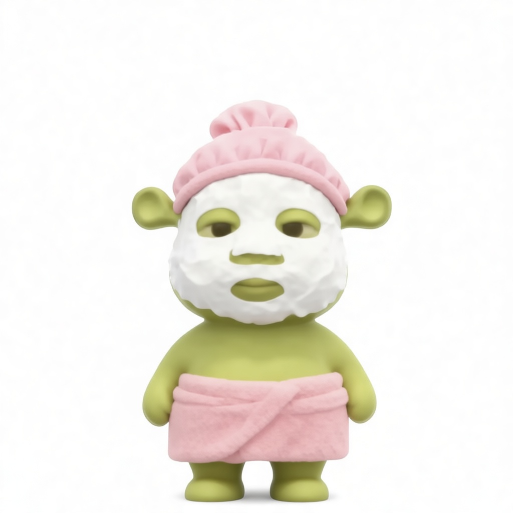 Shrek Spa Figurine free 3D printable STL