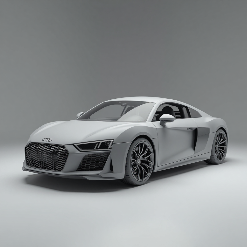 Audi R8 Model free 3D printable STL