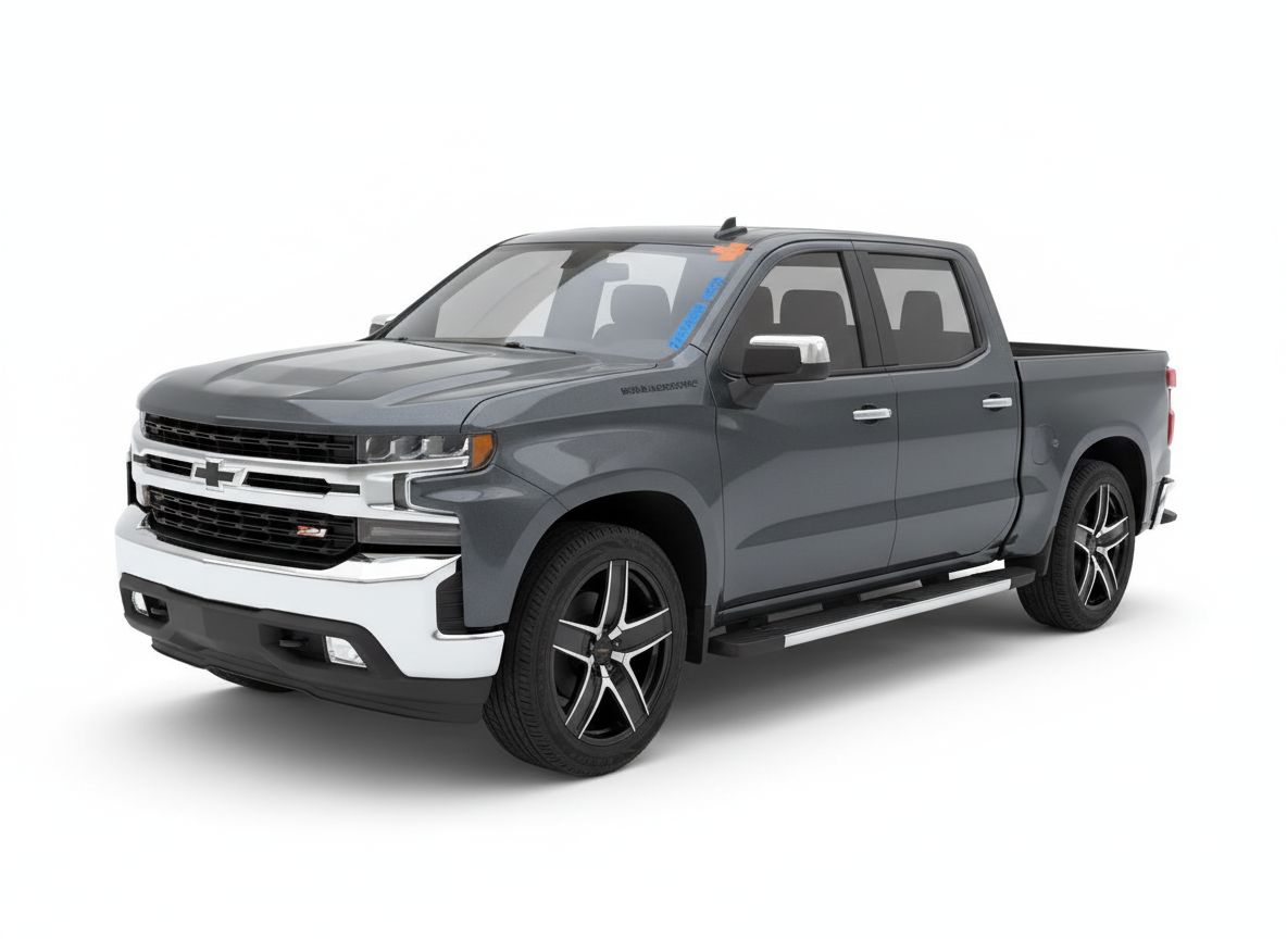 Chevrolet Silverado Pickup Model free 3D printable STL