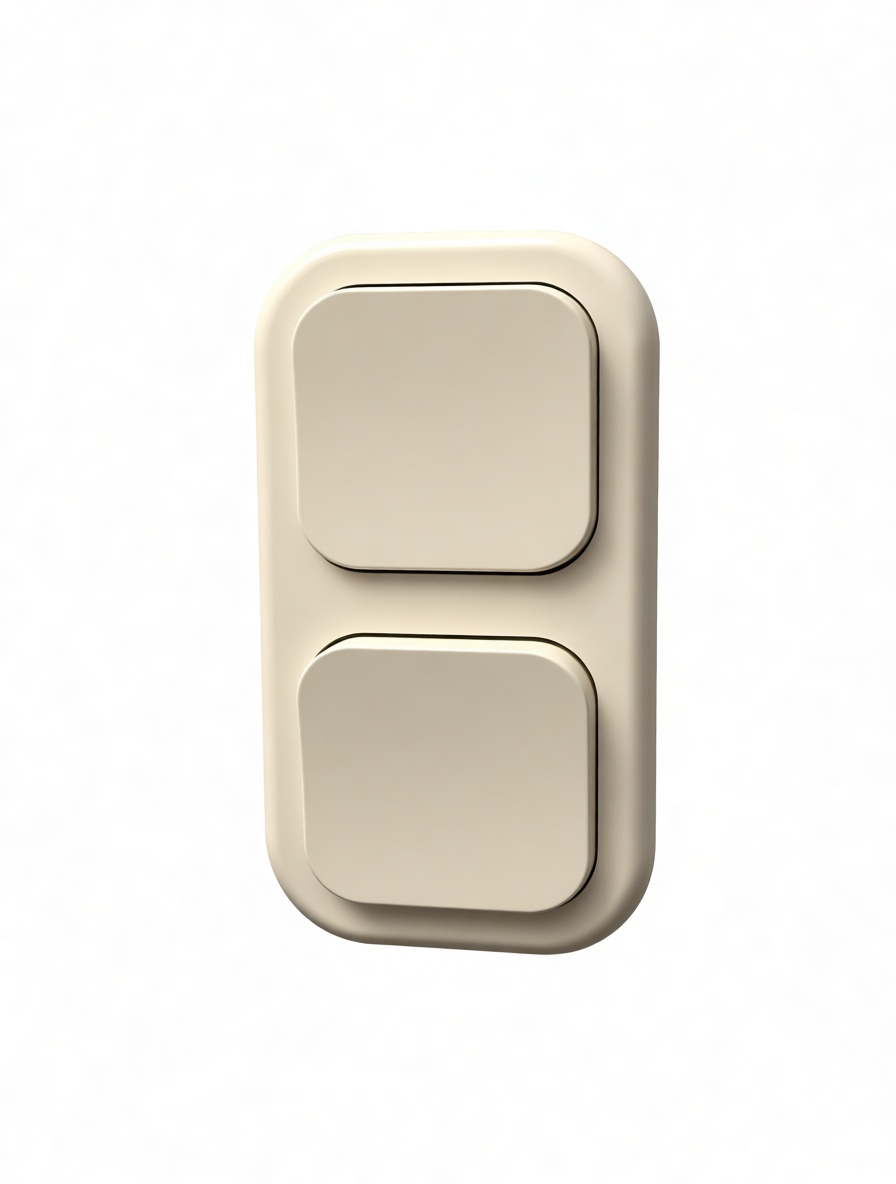 Double Light Switch Model free 3D printable STL