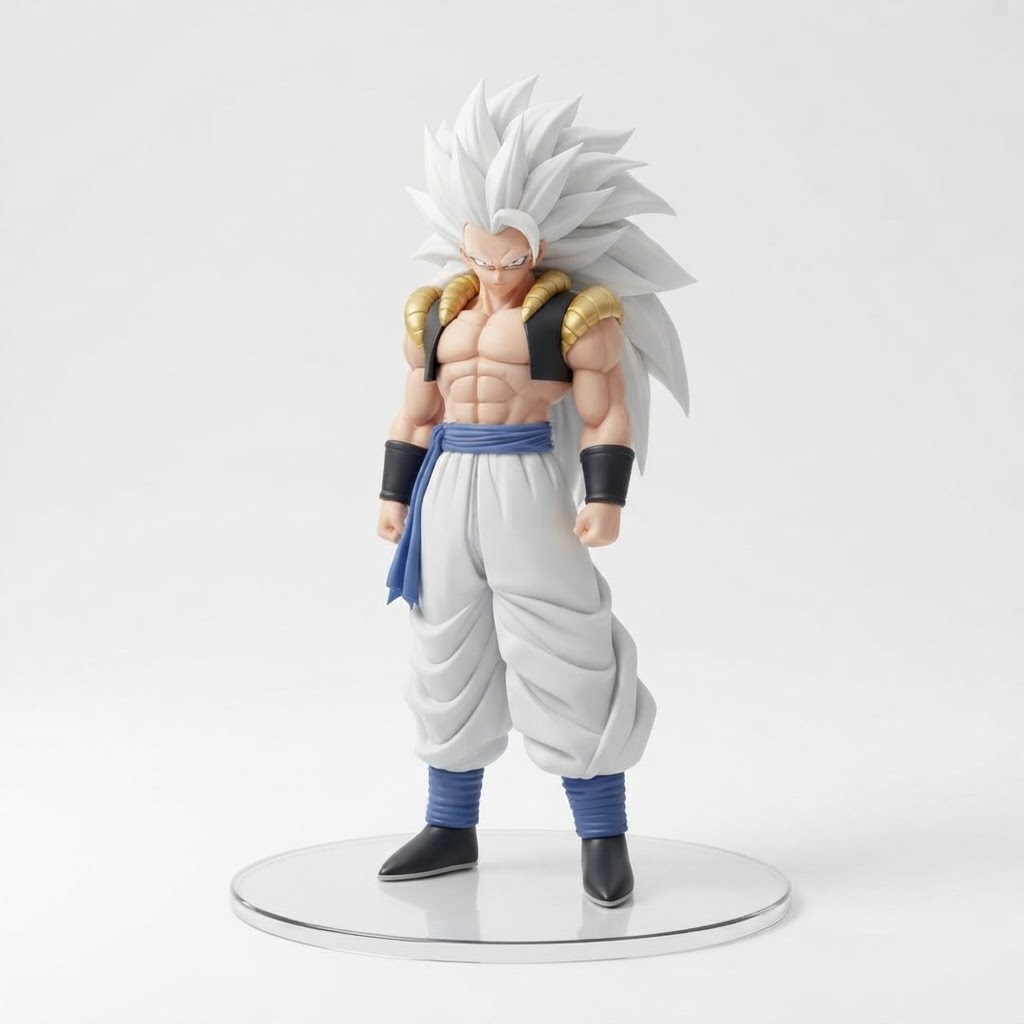 Gogeta SSJ4 Figurine free 3D printable STL