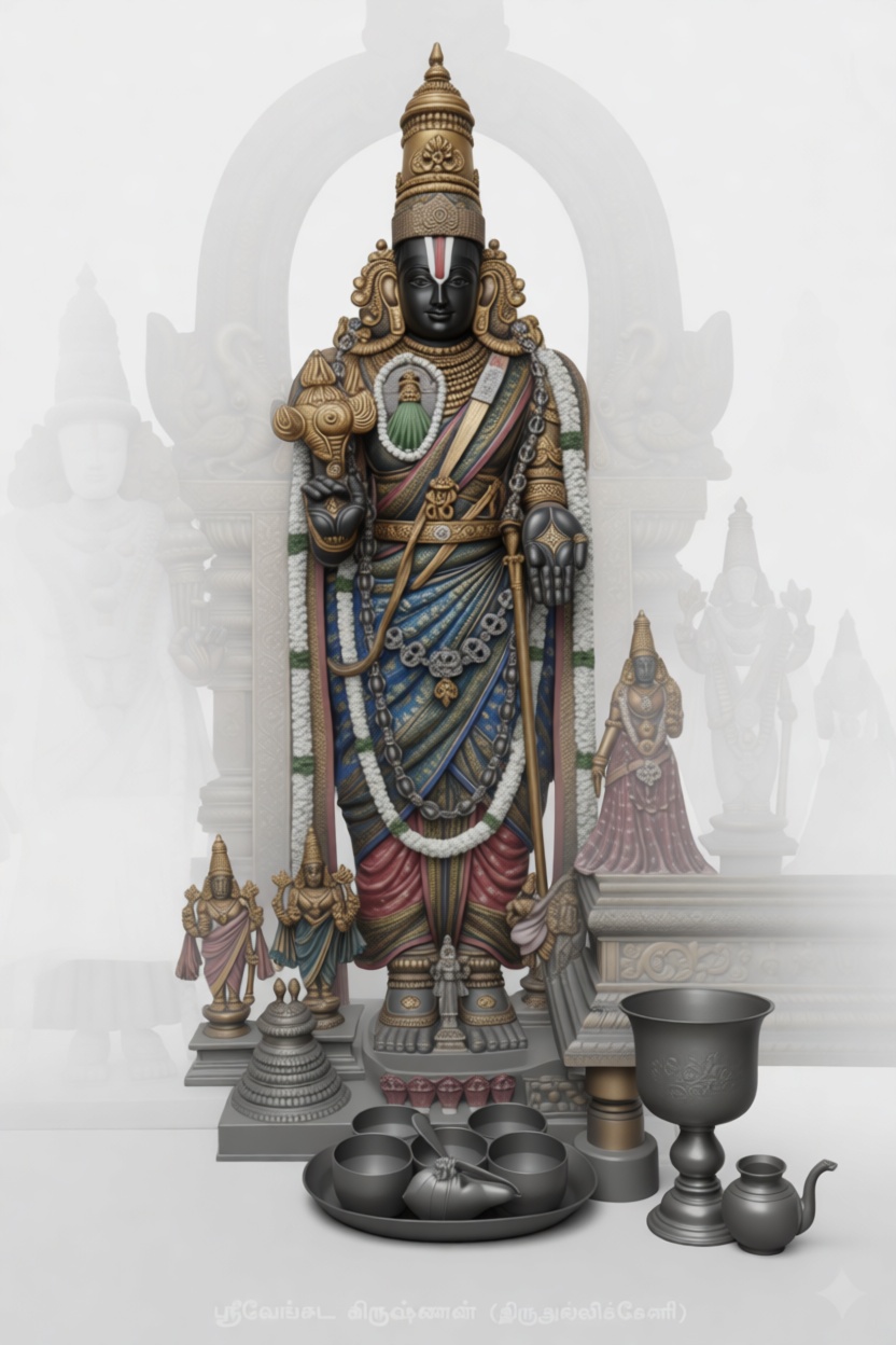 Vishnu Temple Statue free 3D printable STL