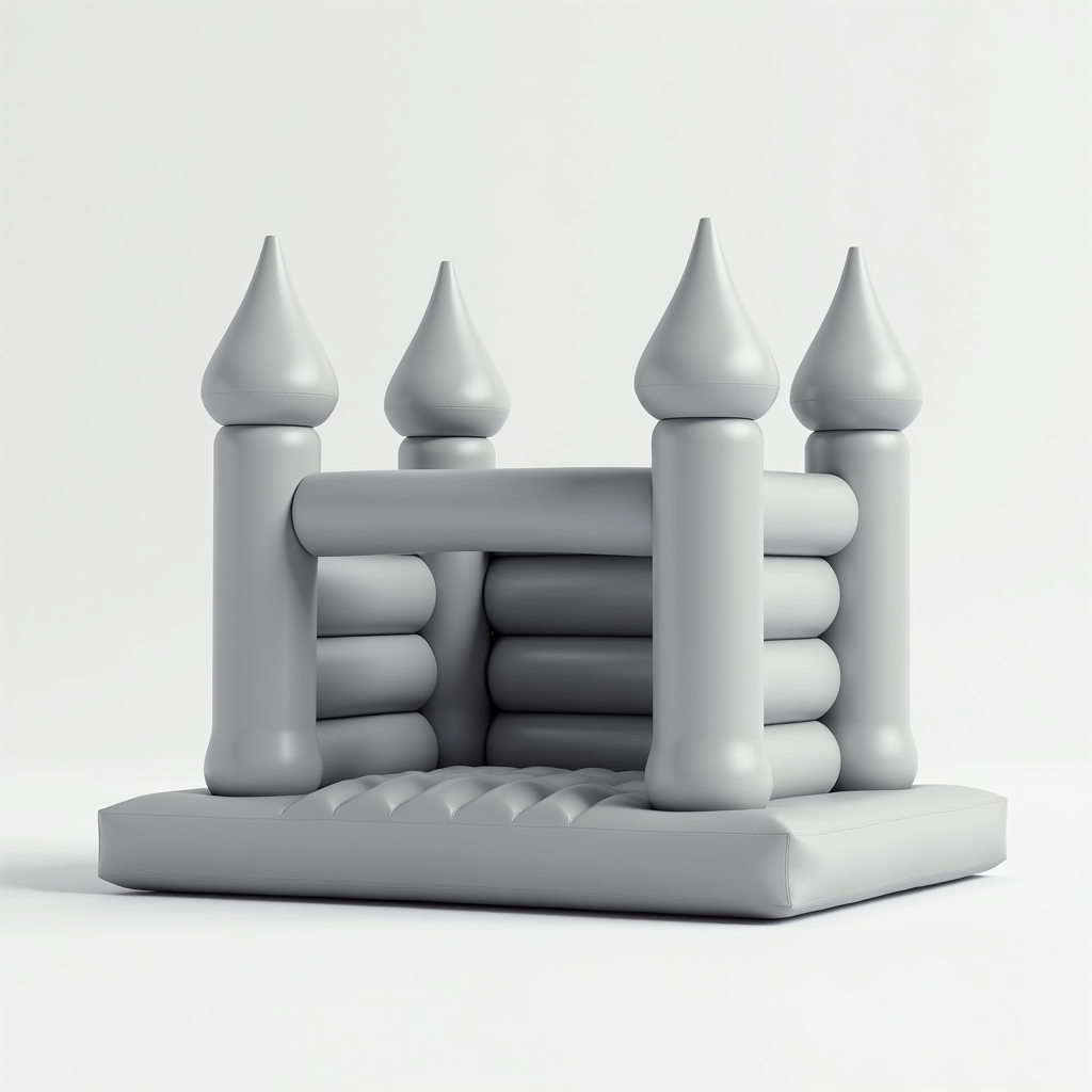 Bouncy Castle Model free 3D printable STL