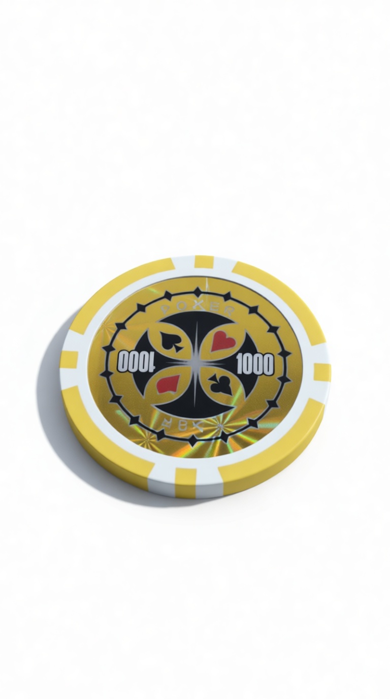 Poker Chip Model free 3D printable STL