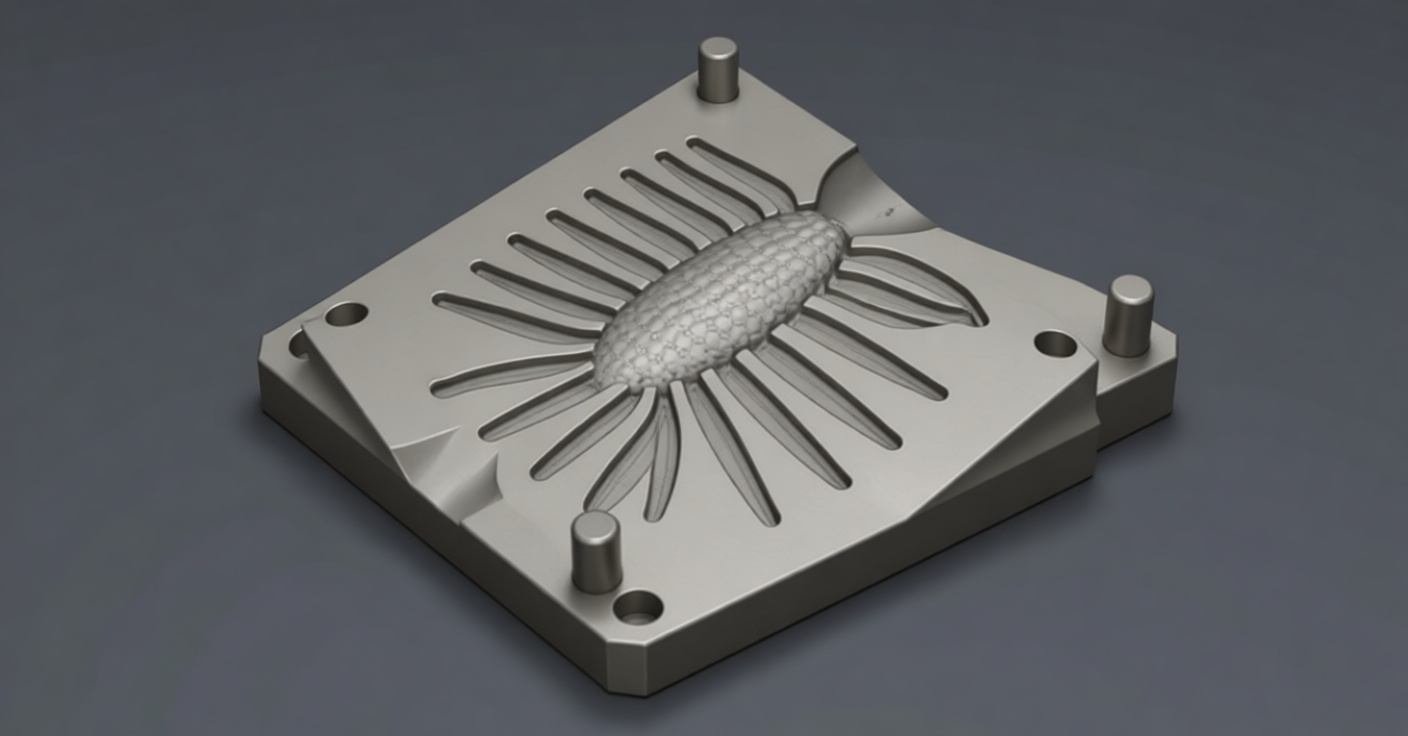Corn Cob Mold free 3D printable STL