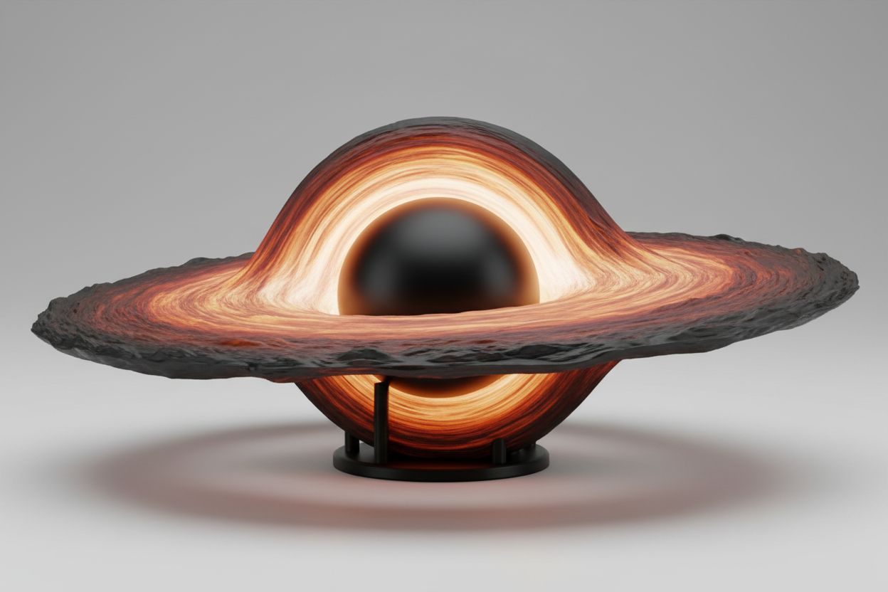 Black Hole Model free 3D printable STL