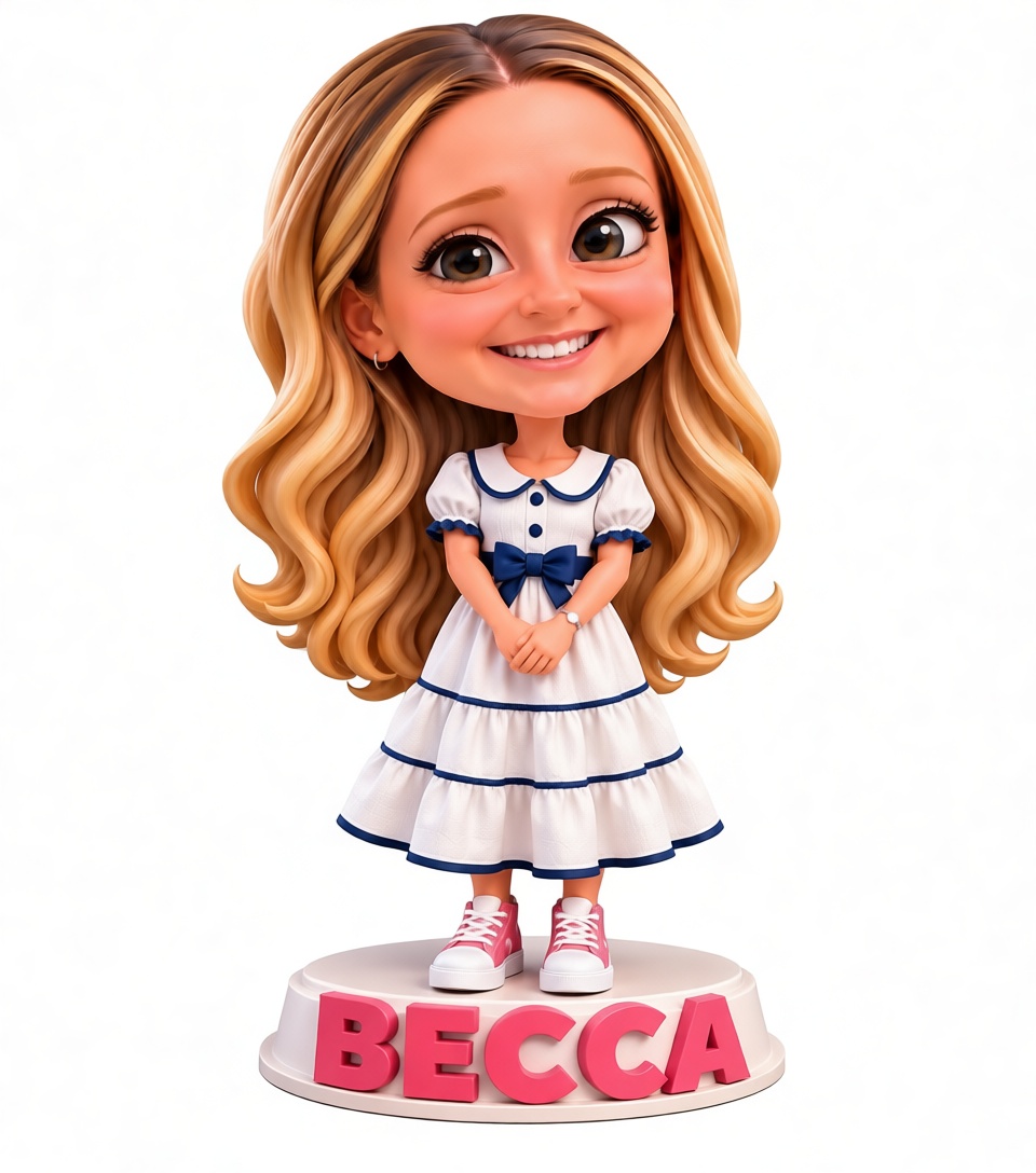 Becca Figurine free 3D printable STL