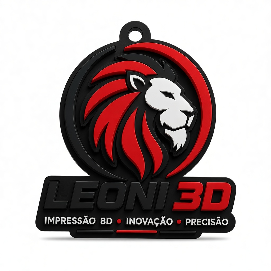 Leoni 3D Lion Logo free 3D printable STL
