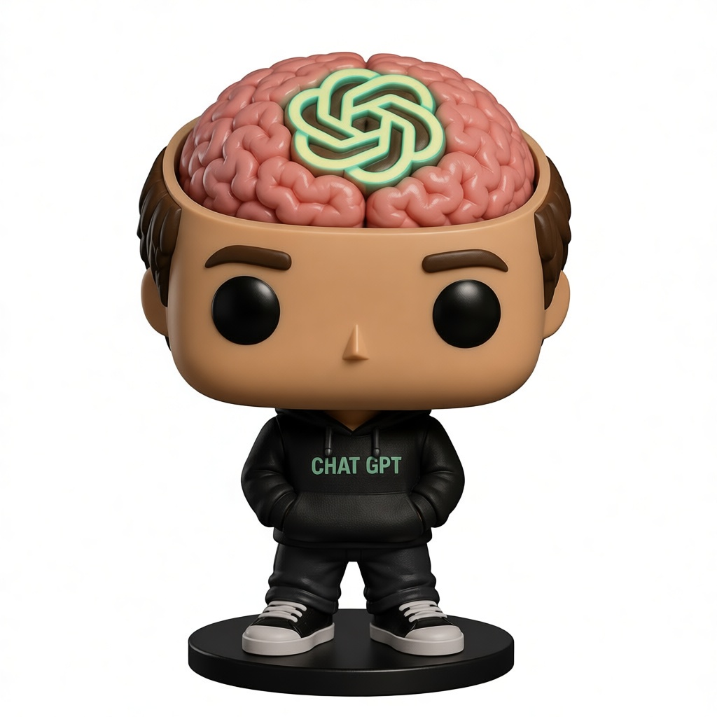 ChatGPT Figurine free 3D printable STL