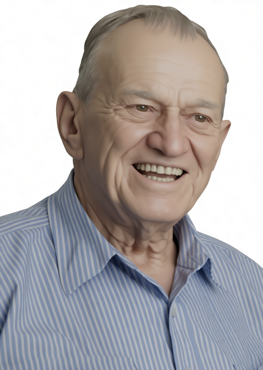 Elderly Man Bust free 3D printable STL