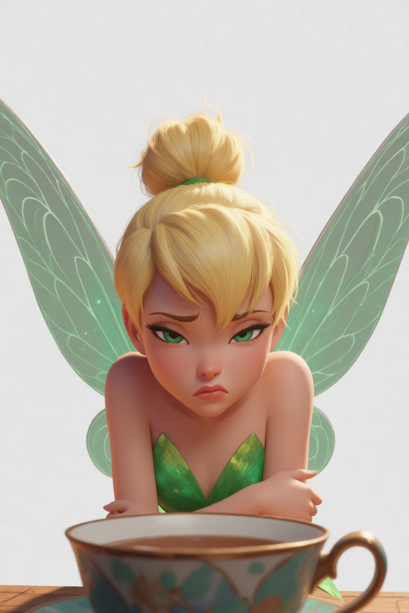 Tinker Bell Figurine free 3D printable STL