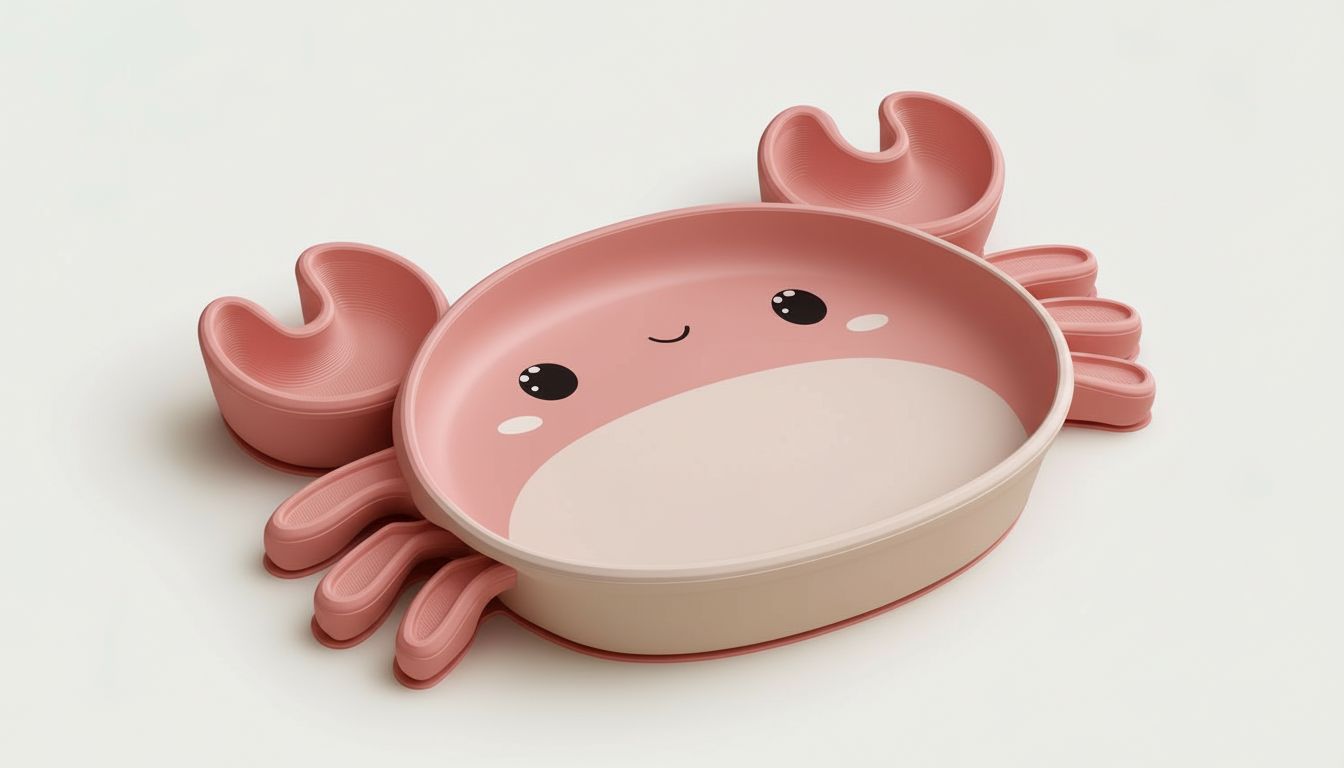 Cute Crab Dish free 3D printable STL