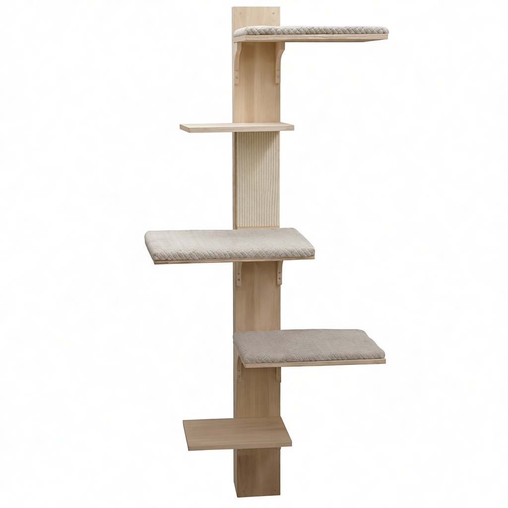 Wall Mounted Cat Tree free 3D printable STL