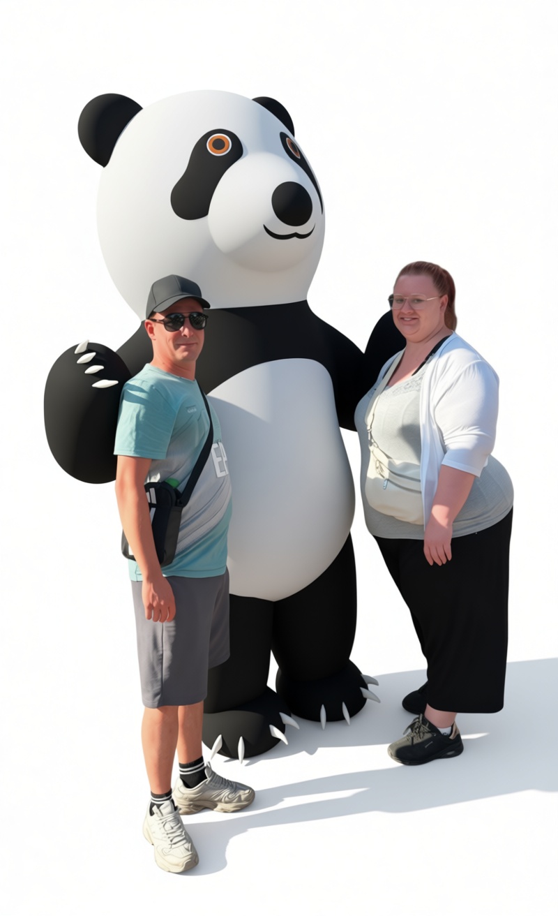 Giant Panda Statue free 3D printable STL